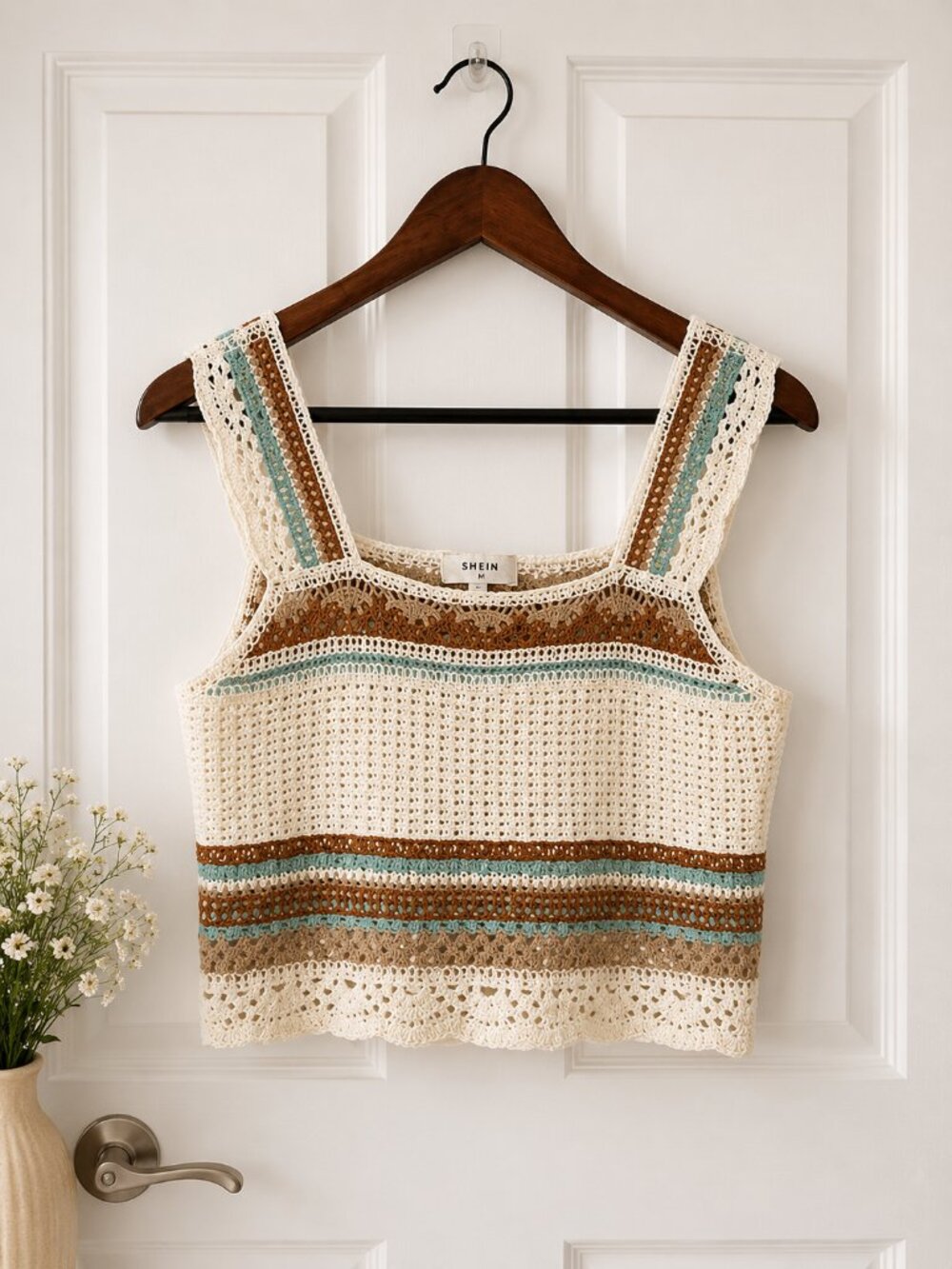 Reformation Crochet Boho Festival Crop Top